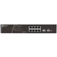 RG-ES110GDS-P RUIJIE REYEE 8-портовый неуправляемый PoE коммутатор