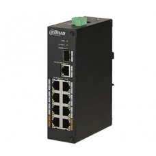 DH-PFS3110-8ET-96 DAHUA 8-портовый неуправляемый POE коммутатор