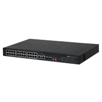 DH-PFS3226-24ET-240 DAHUA 24-портовый неуправляемый PoE коммутатор