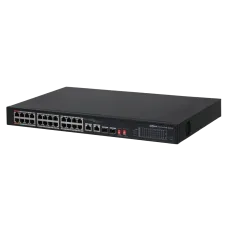 DH-PFS3226-24ET-240 DAHUA 24-портовый неуправляемый PoE коммутатор