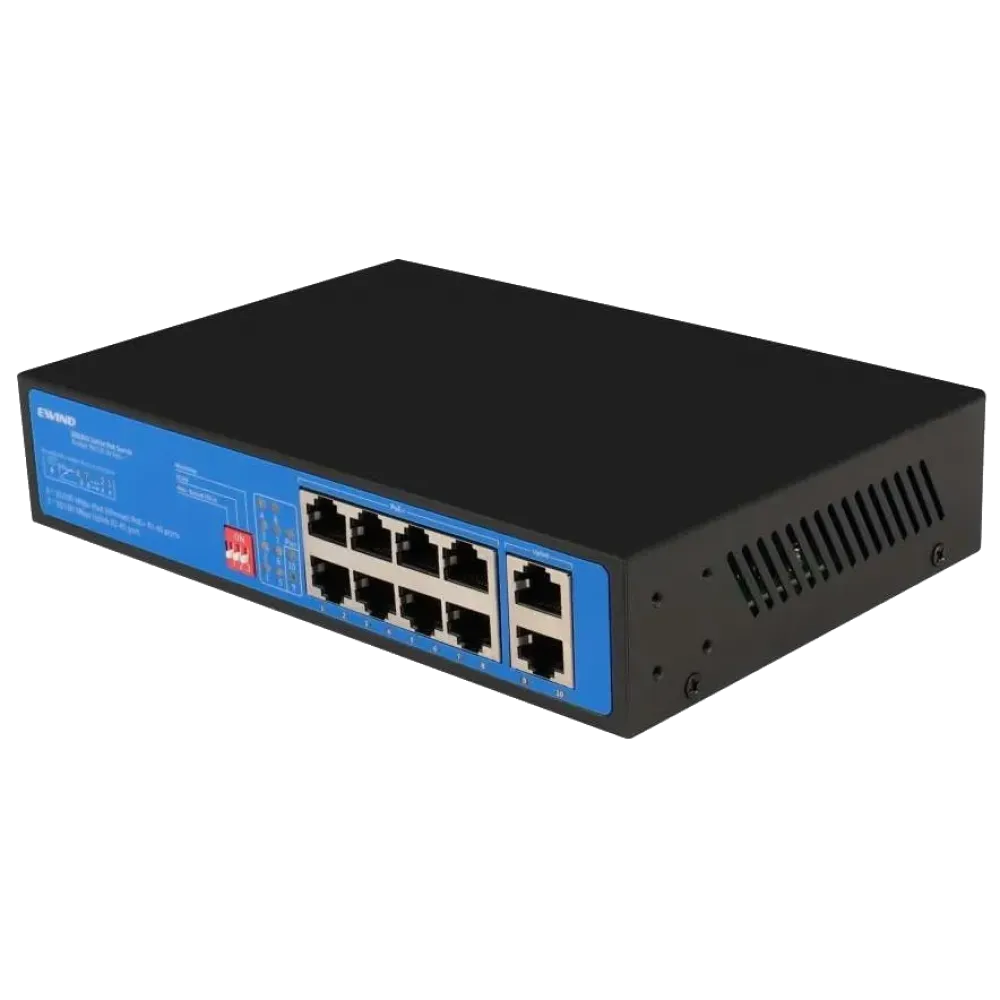EW-S1910CF-AP EWIND 10-портовый 100M PoE коммутатор