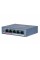 DS-3E0105P-E/M(B) HIKVISION 4-портовый POE коммутатор