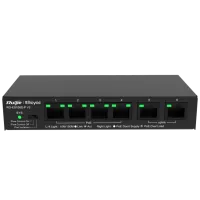 RG-ES106D-P V2 RUIJIE REYEE 6-портовий настільний некерований PoE комутатор