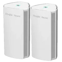 RG-M18(2PACK) RUIJIE REYEE Комплект бездротовий Wi-Fi 6 дводіапазонний гігабітний MESH маршрутизатор