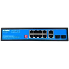 EW-S1912CG-AP EWIND 12-портовий гігабітний POE комутатор з Uplink SFP