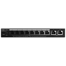 RG-ES210GC-LP RUIJIE REYEE 10-портовий гігабітний PoE комутатор