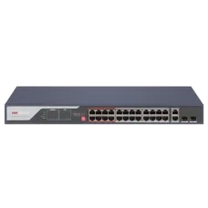 DS-3E0326P-E(C) HIKVISION 24-портовый PoE коммутатор