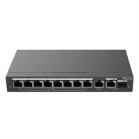 RG-ES210GS-P RUIJIE REYEE 10-портовый гигабитный PoE с облачным управлением коммутатор