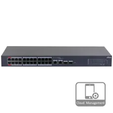 DH-CS4226-24ET-240 DAHUA 24-портовый управляемый PoE коммутатор