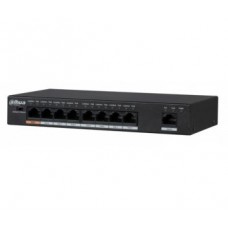 DH-PFS3009-8ET1GT-96 DAHUA 8-портовый POE коммутатор