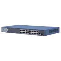 DS-3E0526P-E HIKVISION 24-портовый гигабитный неуправляемый PoE коммутатор