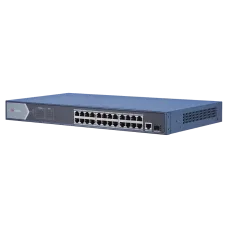 DS-3E0526P-E HIKVISION 24-портовый гигабитный неуправляемый PoE коммутатор