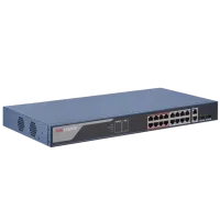DS-3E1318P-EI HIKVISION 16-портовый управляемый PoE коммутатор