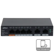DH-CS4006-4GT-60 DAHUA 4-портовый гигабитный управляемый PoE коммутатор