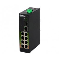 DH-LR2110-8ET-120 DAHUA 8-портовый ePoE коммутатор