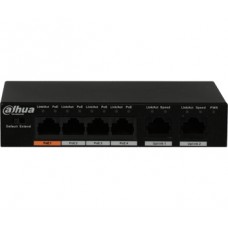 DH-PFS3006-4ET-60 DAHUA 4-портовый РоЕ коммутатор