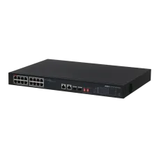 DH-PFS3218-16ET-135 DAHUA 16-портовый неуправляемый PoE коммутатор