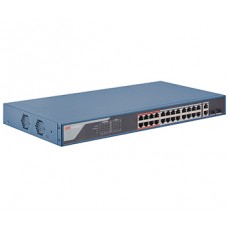DS-3E1326P-EI HIKVISION 24 портовый POE коммутатор