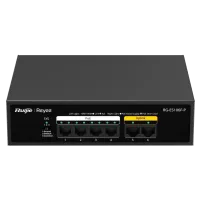 RG-ES106F-P RUIJIE REYEE 6-портовий 10/100Мб некерований PoE комутатор