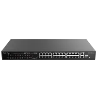 RG-ES126S-P V2 RUIJIE REYEE 24-портовый неуправляемый PoE коммутатор