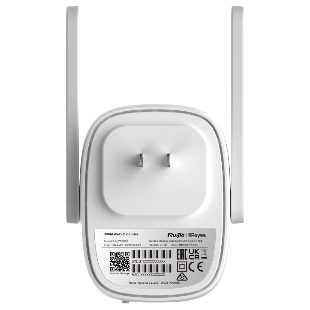 Ruijie Reyee RG-EW300R 300M RUIJIE Wi-Fi репитер