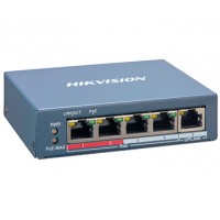 DS-3E1105P-EI HIKVISION 4-портовий керований POE комутатор