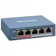 DS-3E1105P-EI HIKVISION 4-портовый управляемый POE коммутатор