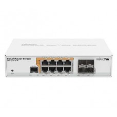 CRS112-8P-4S-IN MIKROTIK 8-портовый управляемый PoE коммутатор