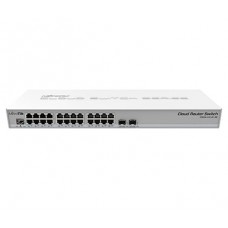 CRS326-24G-2S+RM MIKROTIK 24-портовый управляемый L2 коммутатор