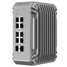 RG-NIS3100-8GT2SFP-HP RUIJIE REYEE Промисловий комутатор для суворих умов експлуатації