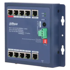 DH-CHS4110-8ET-90-F PoE DAHUA Коммутатор 9 портов управляемый