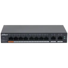 DH-CS4010-8ET-60 PoE DAHUA Коммутатор 10 портов управляемый