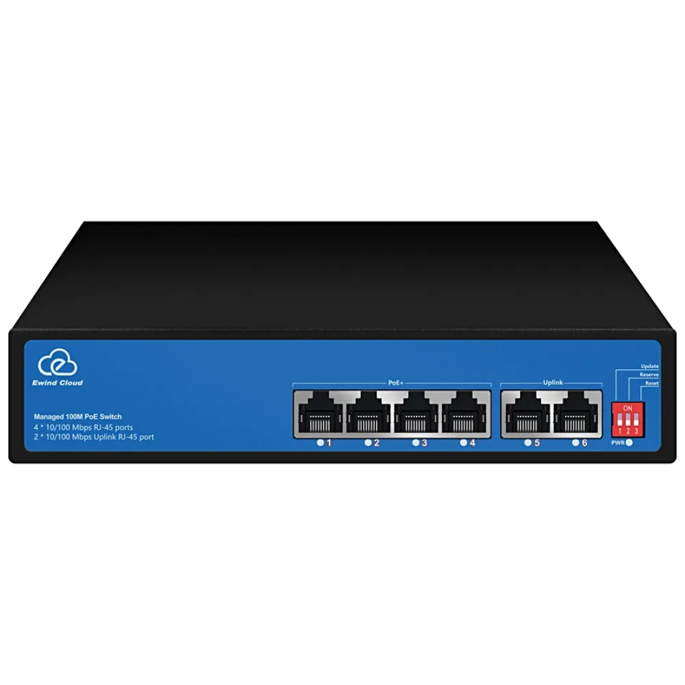 EW-ES2006CF-AP PoE EWIND Коммутатор 6 портов неуправляемый