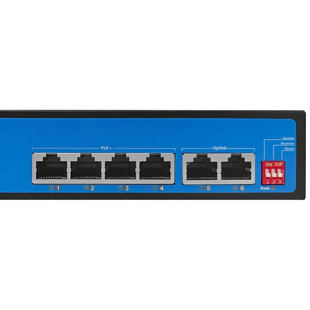 EW-ES2006CF-AP PoE EWIND Коммутатор 6 портов неуправляемый