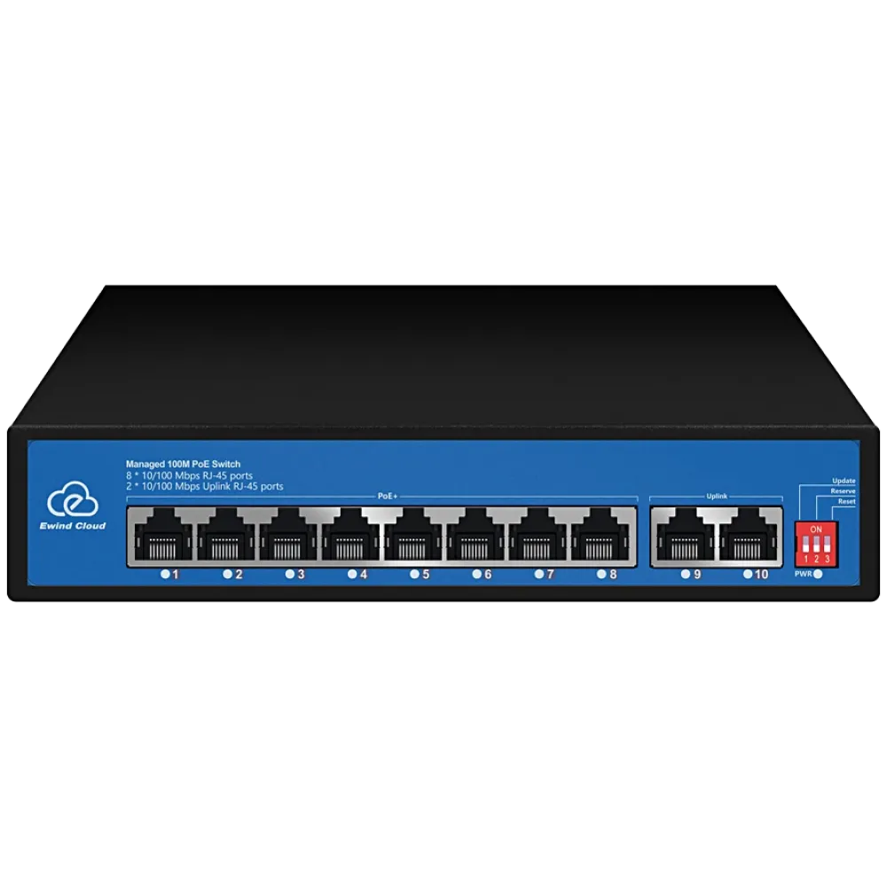 EW-ES2010CF-AP PoE EWIND Комутатор 10 портів некерований