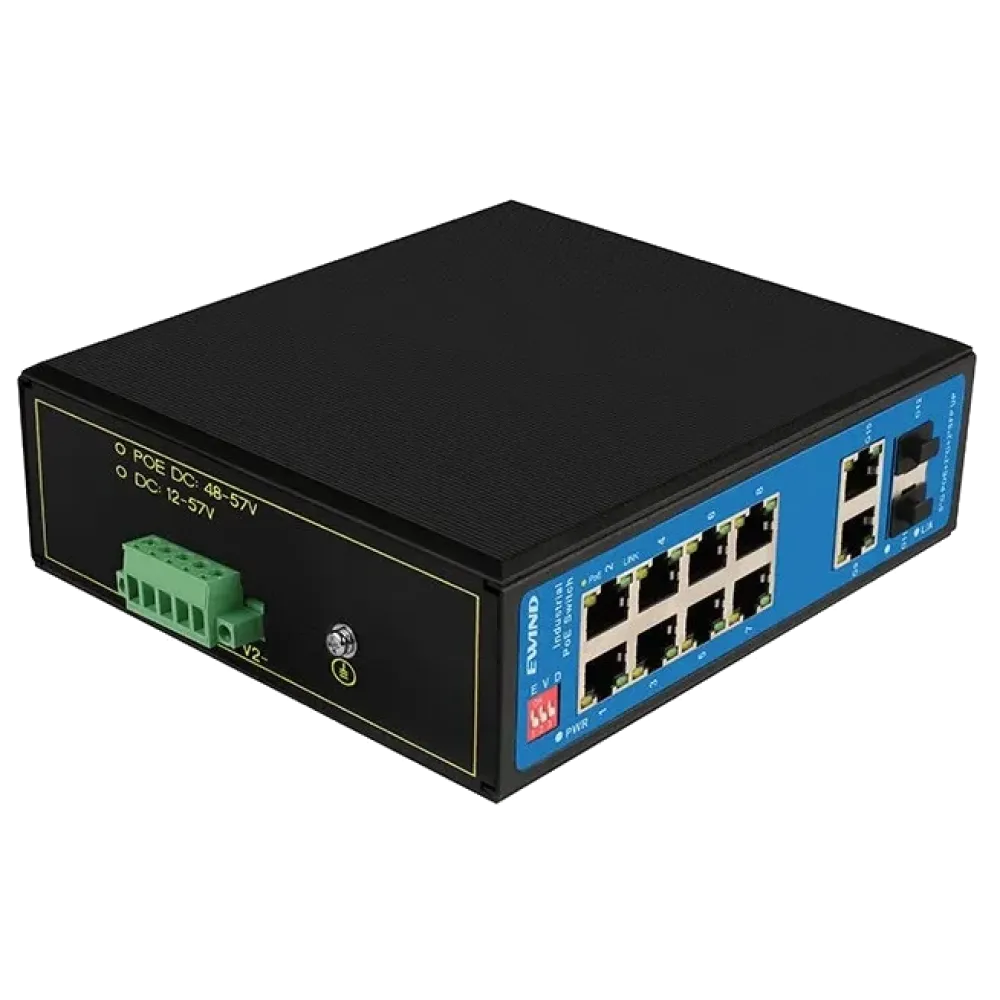 EW-PIS1812-8GE EWIND Коммутатор 12 портов неуправляемый EW-PIS1812-8GE EWIND Коммутатор 12 портов неуправляемый