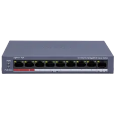 DS-3E0109P-E/M(C) POE HIKVISION Коммутатор 9 портов неуправляемый