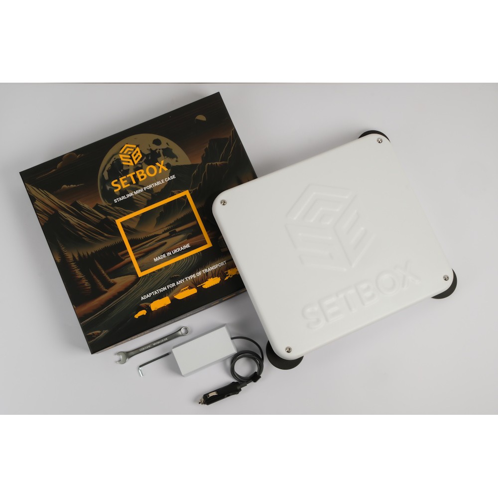 STARLINK MINI CASE 12V SETBOX Корпус для STARLINK MINI на авто с питанием 12 В STARLINK MINI CASE 12V SETBOX Корпус для STARLINK MINI на авто с питанием 12 В