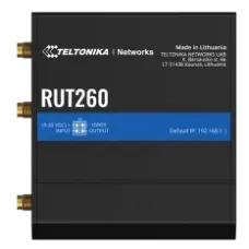 RUT260 TELTONIKA Промисловий стільниковий маршрутизатор з 4G LTE, Wi-Fi