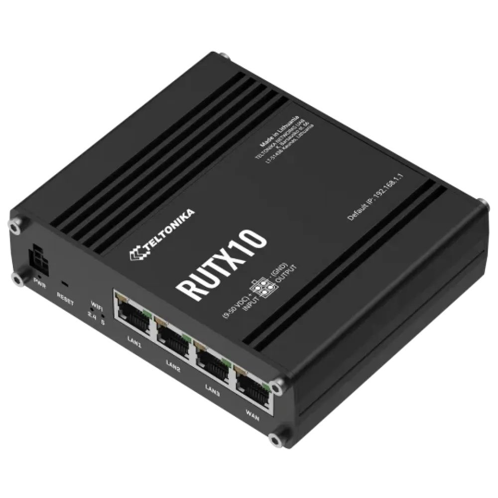 RUTX10 TELTONIKA Промисловий маршрутизатор