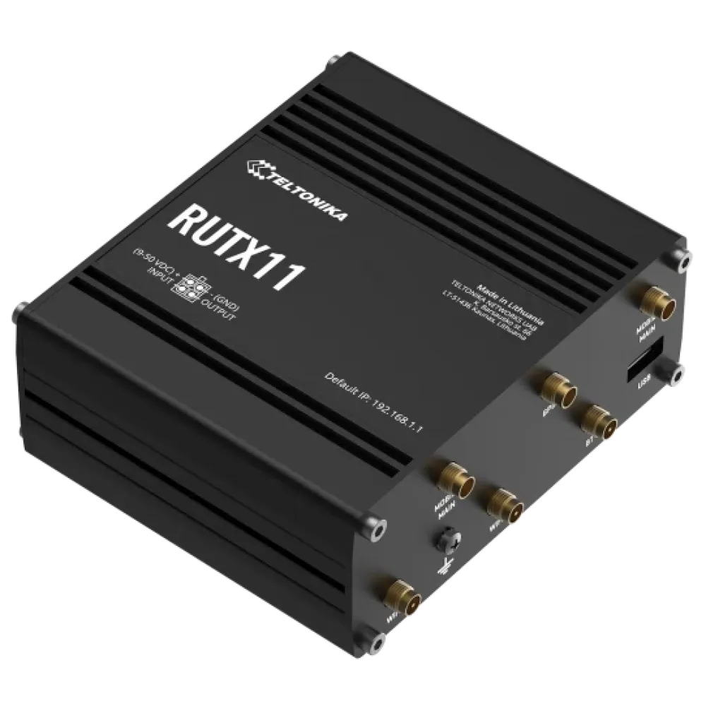 RUTX11 TELTONIKA Промисловий стільниковий маршрутизатор