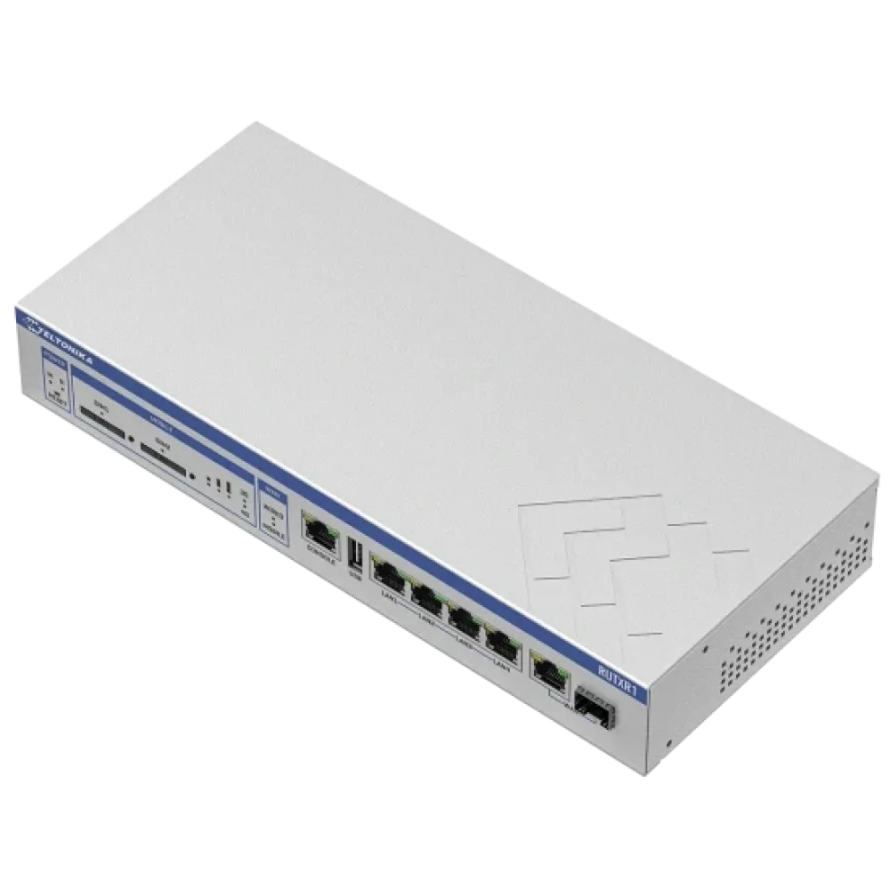 RUTXR1 LTE SFP TELTONIKA Промисловий стільниковий маршрутизатор