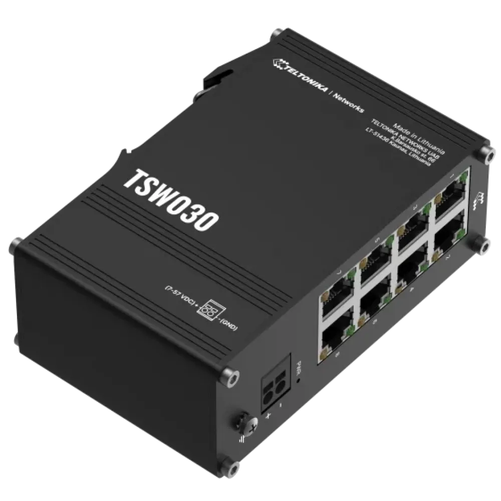 TSW030 TELTONIKA Коммутатор 8 портов неуправляемый