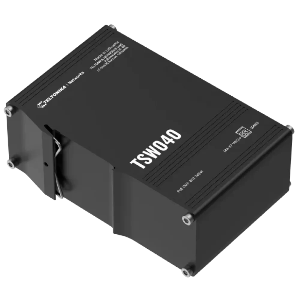 TSW040 PoE+ TELTONIKA Коммутатор 8 портов неуправляемый