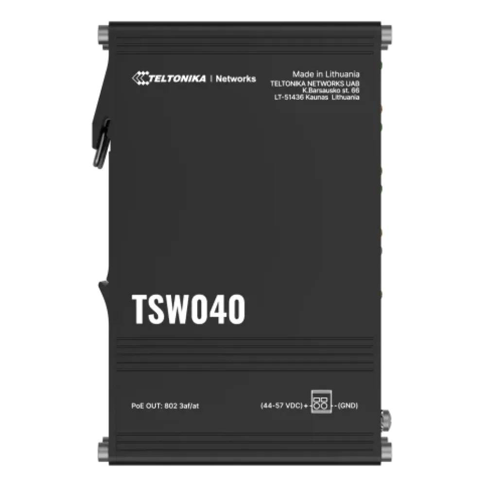 TSW040 PoE+ TELTONIKA Коммутатор 8 портов неуправляемый