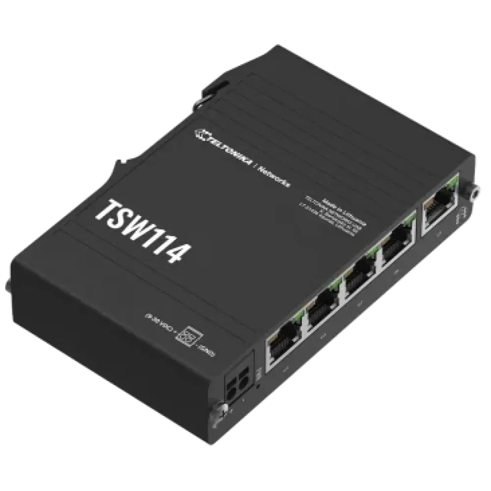TSW114 TELTONIKA Коммутатор 4 порта неуправляемый