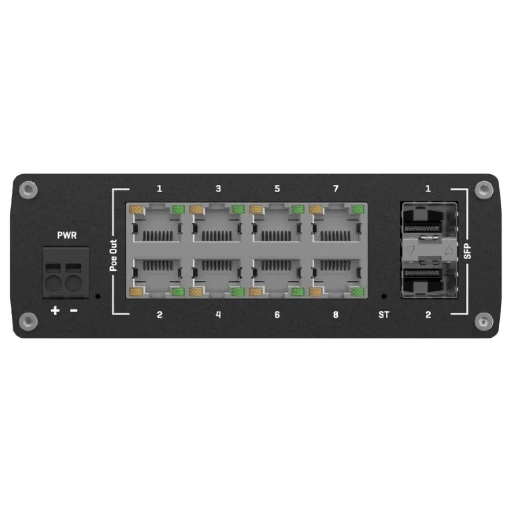 TSW202 PoE+ TELTONIKA Коммутатор 8 портов управляемый
