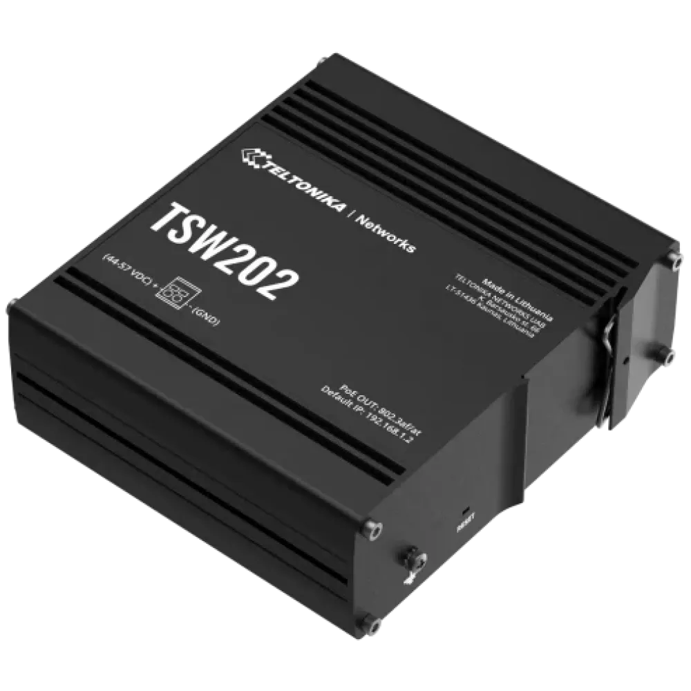 TSW202 PoE+ TELTONIKA Коммутатор 8 портов управляемый