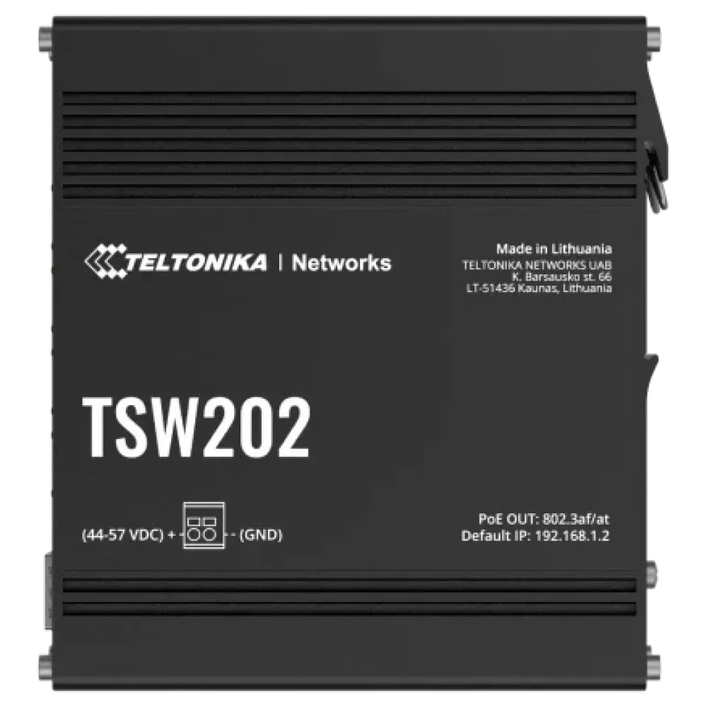 TSW202 PoE+ TELTONIKA Коммутатор 8 портов управляемый