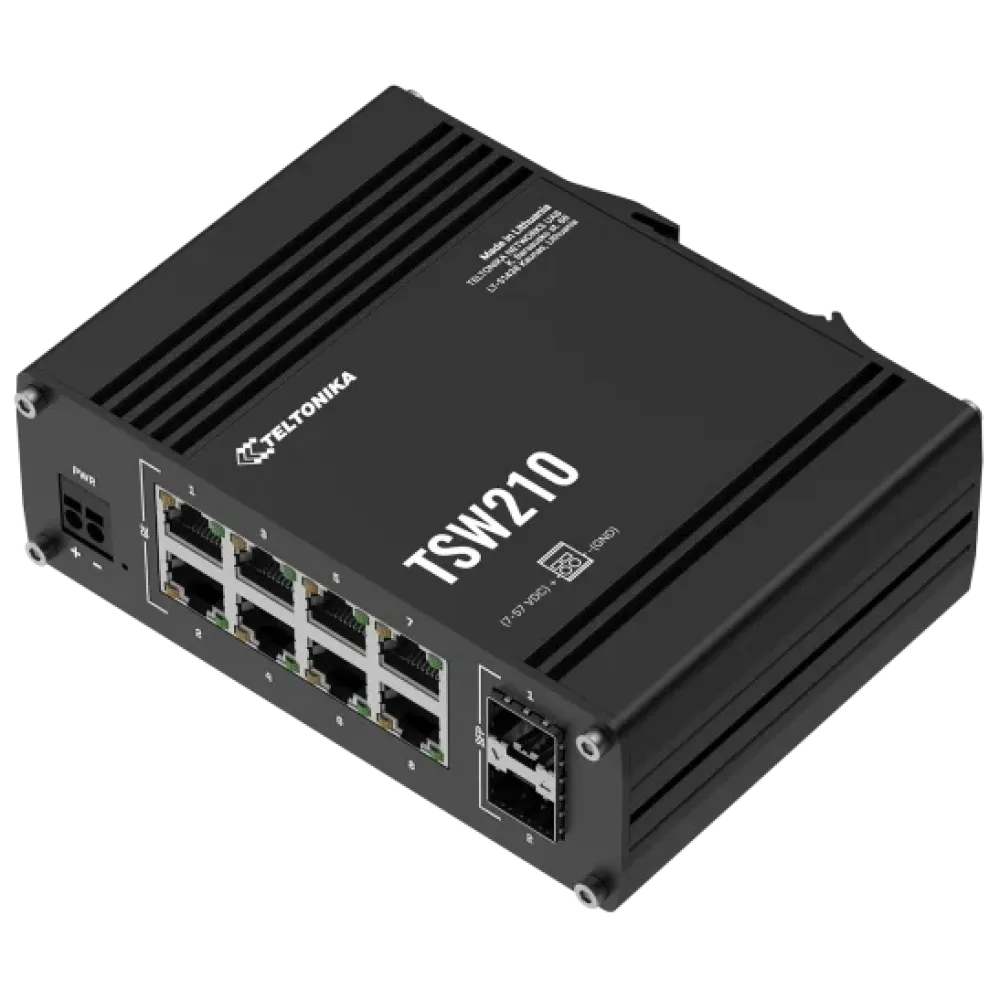TSW210 TELTONIKA Коммутатор 8 портов неуправляемый